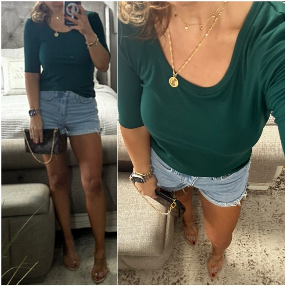 New🩷 Effortless Chic: Ribbed Top You'll Love